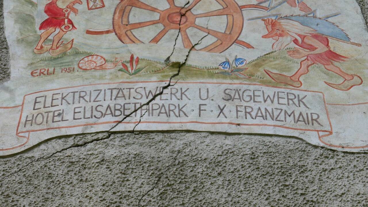 Ein Detail des Werks.  