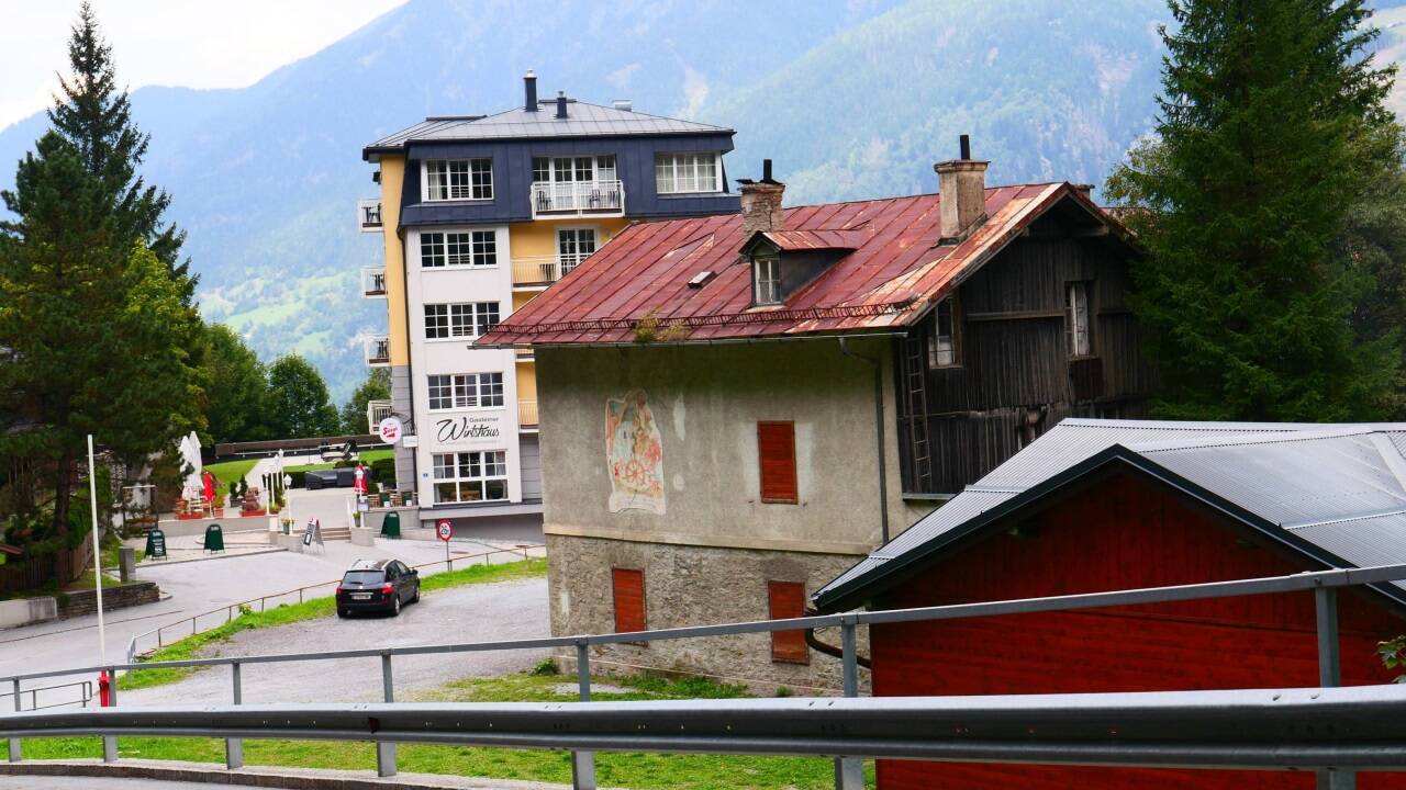 Blick auf die Franzmairsäge.  