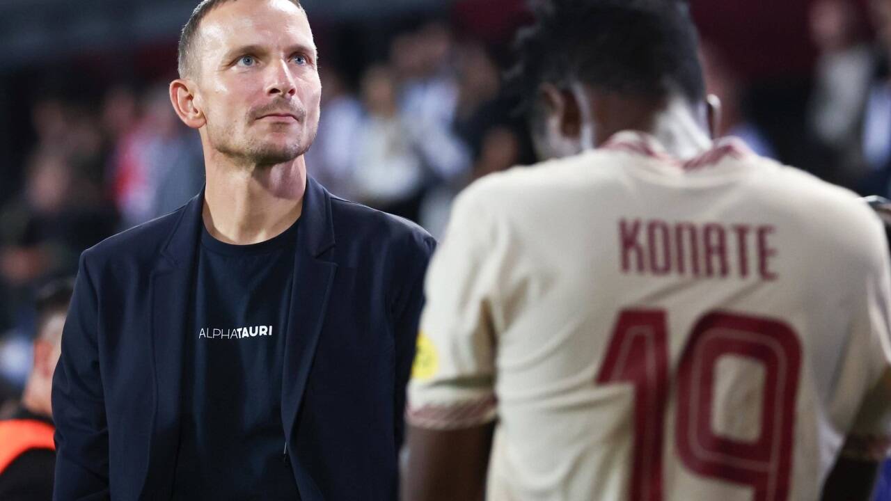 Salzburg-Trainer Pepijn Lijnders war fast ratlos. 