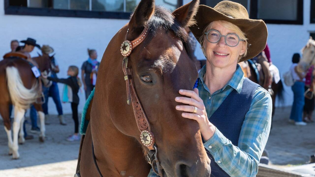 Maria Trattner aus Salzburg heimste mit Quarter Horse Lucky ihren ersten Sieg ein. 