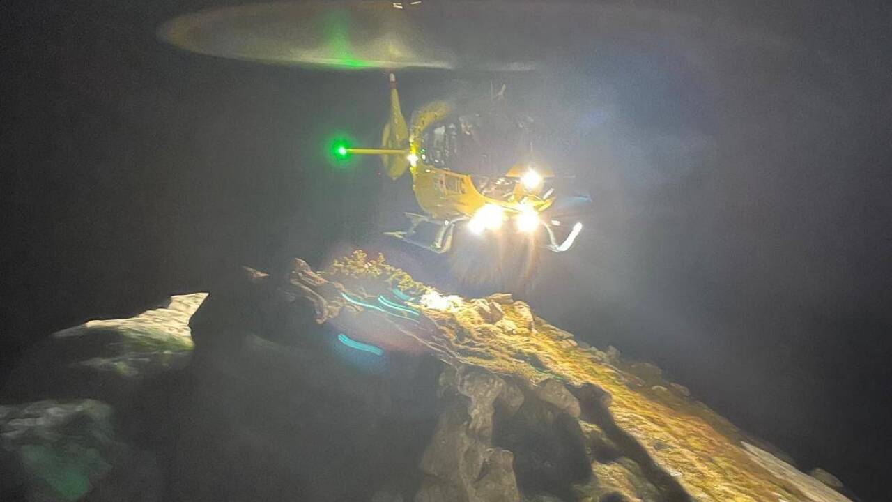 Nächtlicher Einsatz für Turnschuh-Bergsteiger in Annaberg-Lungötz. 