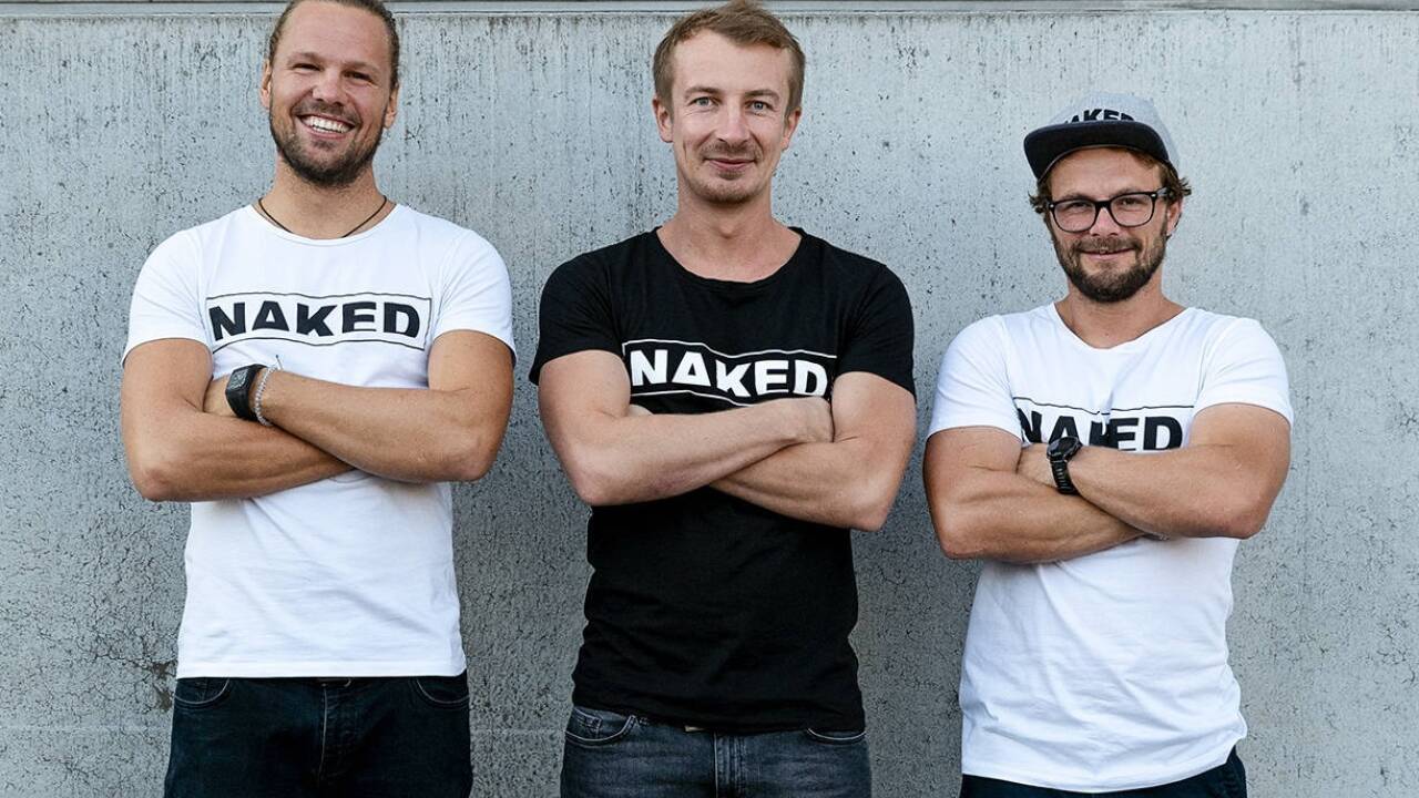 Naked, das sind von links: Philipp Schoeller (Wien), Christoph Fink, Florian Pflanzl (beide Salzburg). 