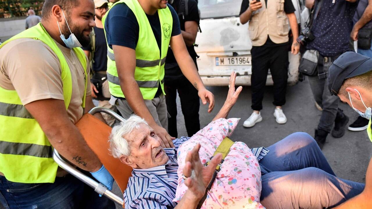 Auf der Flucht vor dem Krieg, nun auch im Libanon. 