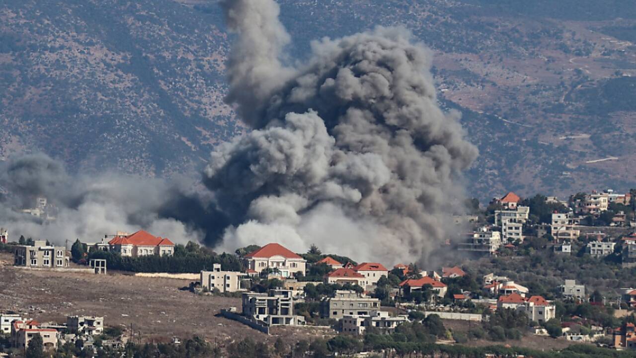 Israelische Attacke im Libanon 