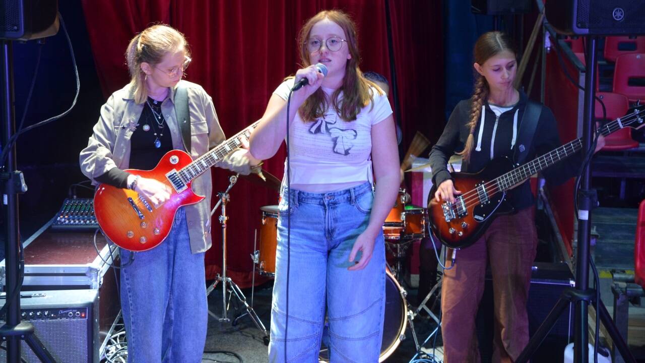 Eine Band des BORG Gastein sorgte für den musikalischen Einstand.  