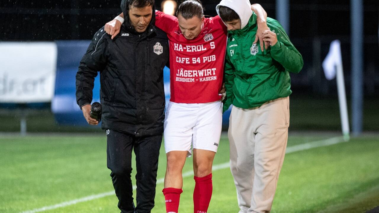 Alem Huremovic verletzte sich gegen Bürmoos. 