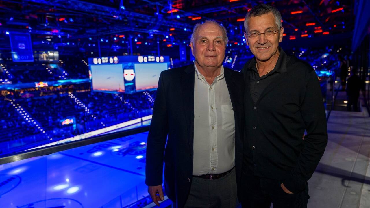 Uli Hoeneß und Herbert Hainer.  