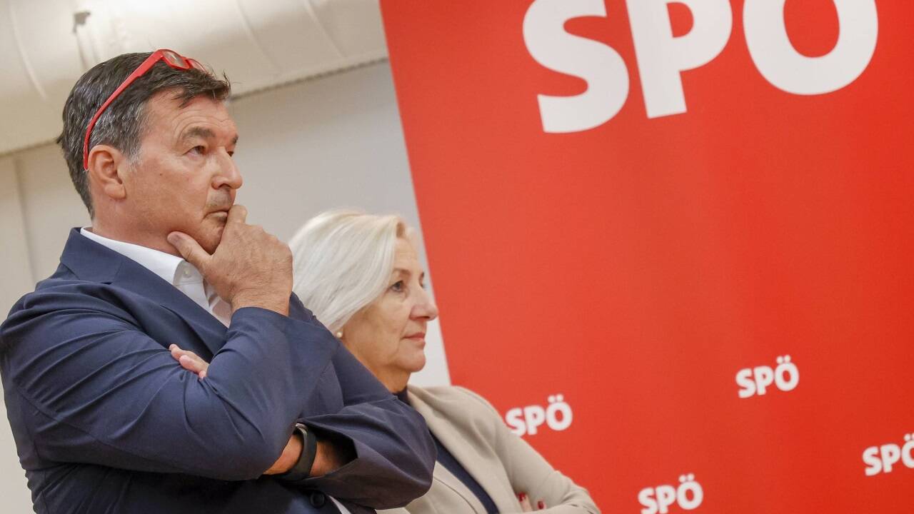 Lange Gesichter bei der SPÖ: Bundesrat Michael Wanner und Sozialstadträtin Andrea Brandner. Lange Gesichter bei der SPÖ: Bundesrat Michael Wanner und Sozialstadträtin Andrea Brandner.