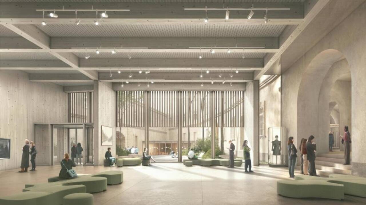 Siegerprojekt: Foyer des künftigen hdgö 
