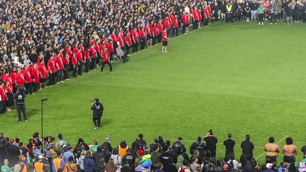 6.531 Menschen versammelten sich zum gemeinsamen Haka 