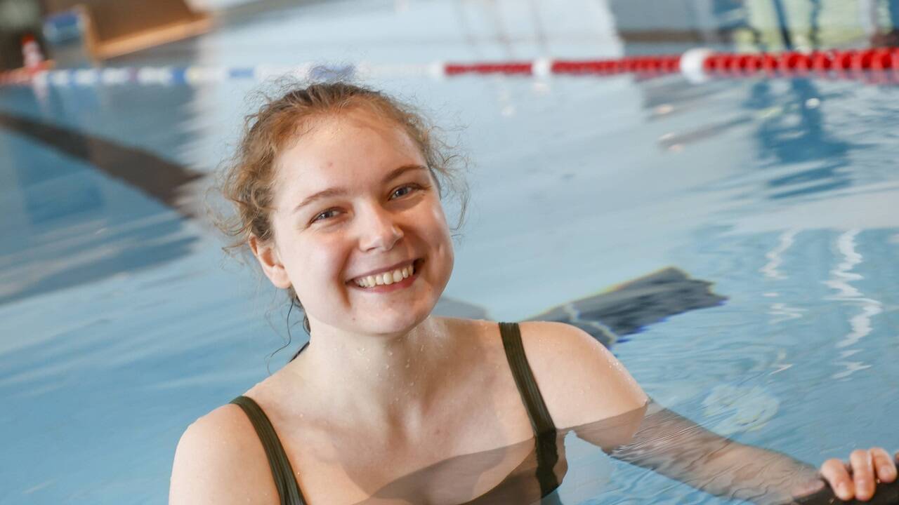 Die russische Studentin Mariia hat sehnsüchtig auf den Tag der Wiedereröffnung gewartet.   Die russische Studentin Mariia hat sehnsüchtig auf den Tag der Wiedereröffnung gewartet.