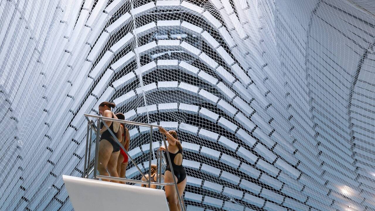 Schulklassen waren am Montag die Allerersten in der Schwimmhalle.   Schulklassen waren am Montag die Allerersten in der Schwimmhalle.