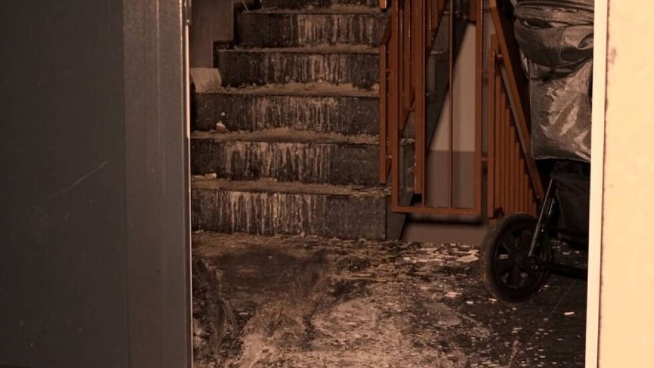 Große Schäden durch die Brandanschläge in Essen Große Schäden durch die Brandanschläge in Essen