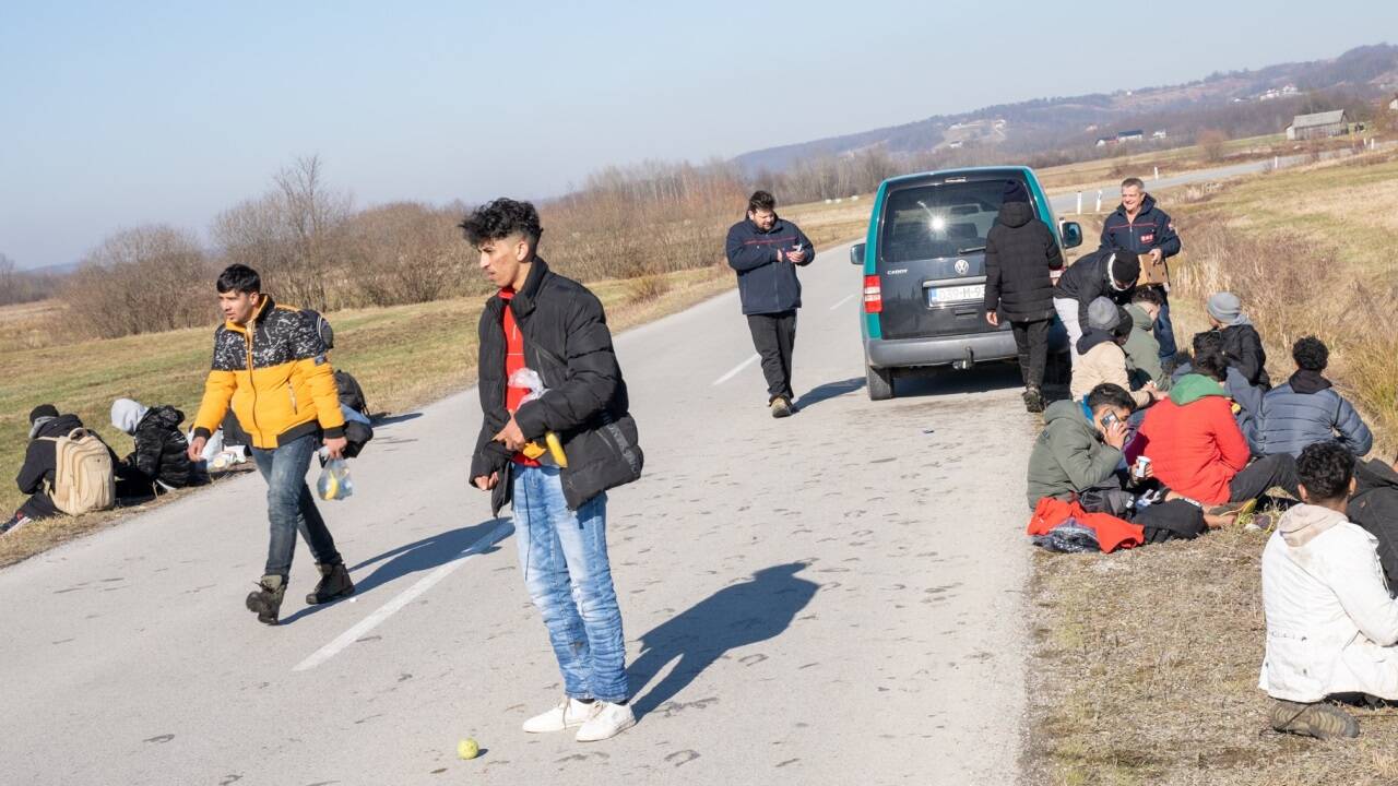 Gestrandet auf der Balkanroute sind jene, die sich keinen Schlepper leisten können.   Gestrandet auf der Balkanroute sind jene, die sich keinen Schlepper leisten können.