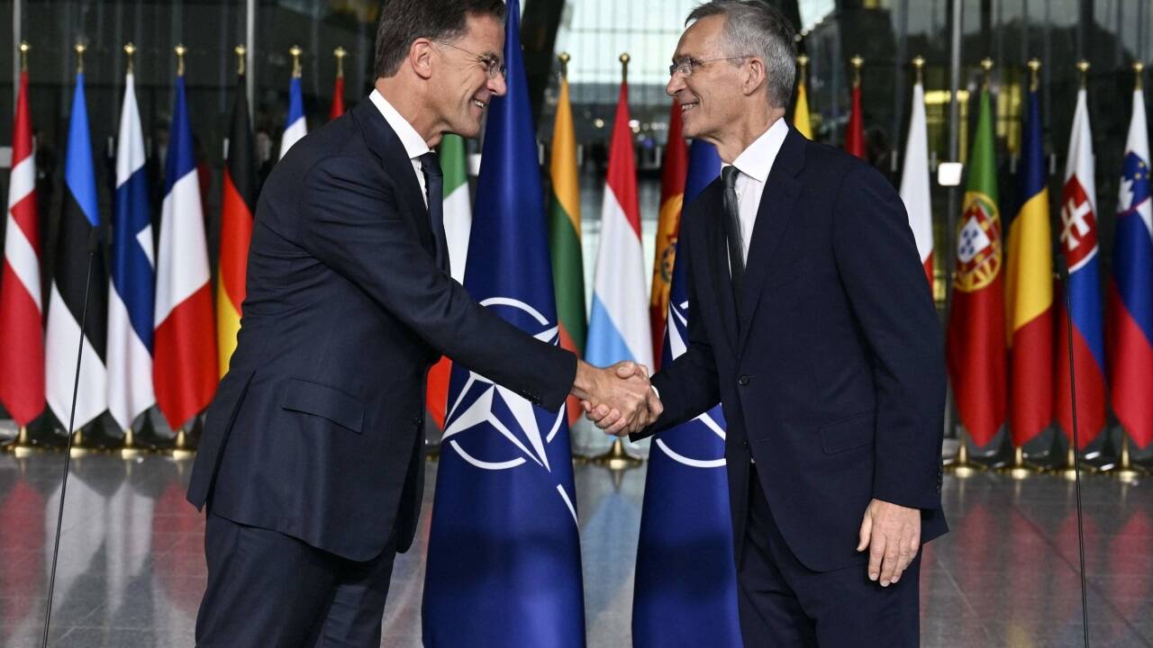 Mark Rutte folgt Jens Stoltenberg als Nato-Generalsekretär nach. 