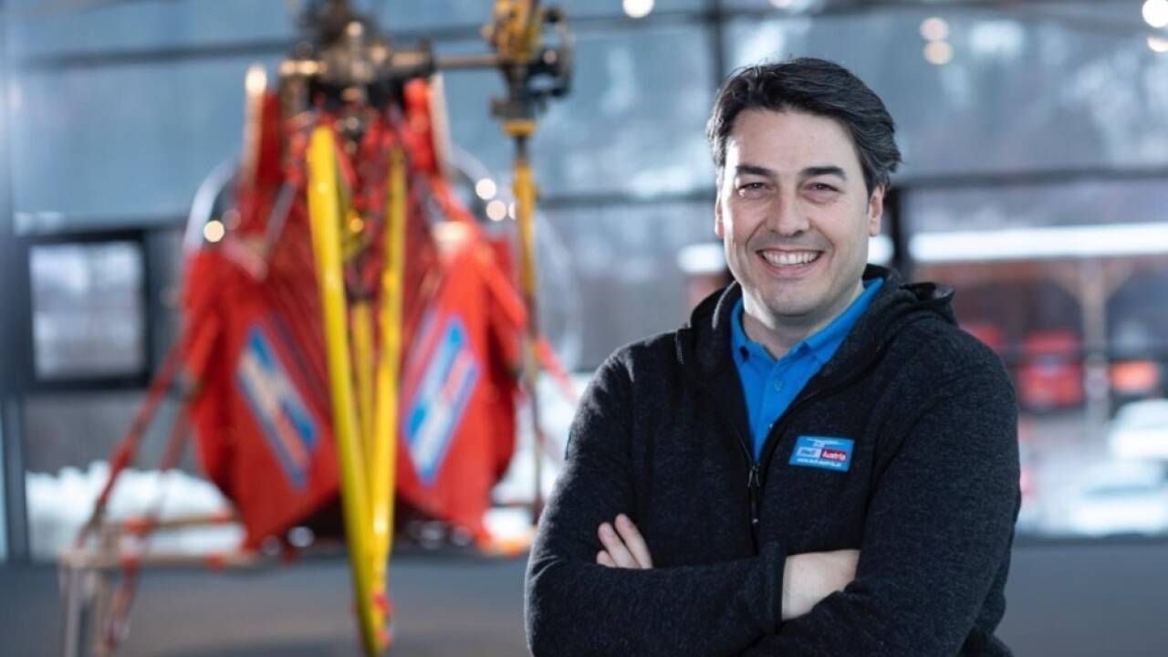 Heli-Austria-Geschäftsführer Roy Knaus. 