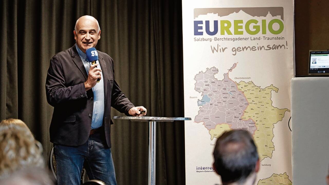 Keynote-Speaker Georg Overs sprach sich für mehr Zusammenarbeit und weniger Schwarzmalerei aus.  