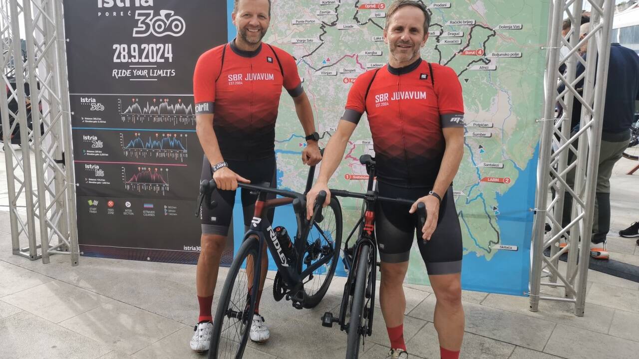 Fit: Toni Feldinger und Mario Lapkalo.  Fit: Toni Feldinger und Mario Lapkalo.