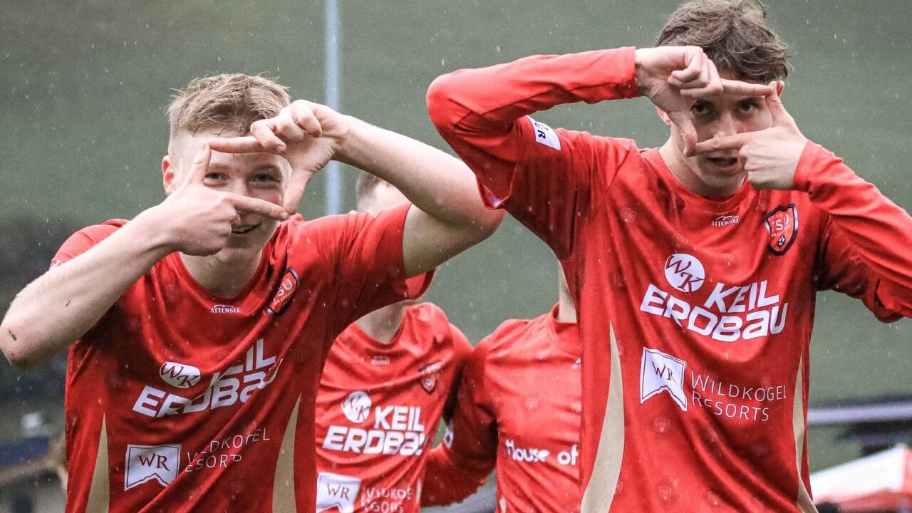 Die Bramberger um Nico Lukasser-Weitlaner und Sebastian Lazzeri können derzeit oft jubeln.  Die Bramberger um Nico Lukasser-Weitlaner und Sebastian Lazzeri können derzeit oft jubeln.