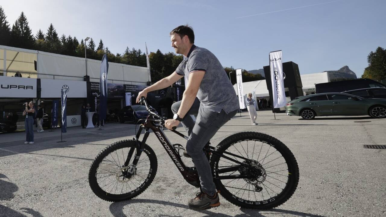 E-Mobilität auf zwei Rädern. 