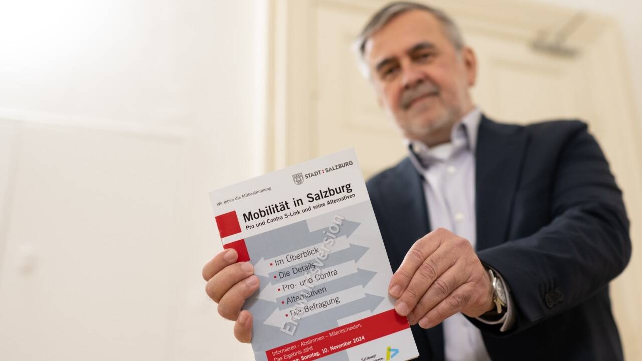 Das Abstimmungsbüchlein der Stadt zum S-Link steht in Kritik. Es soll noch überarbeitet werden.  