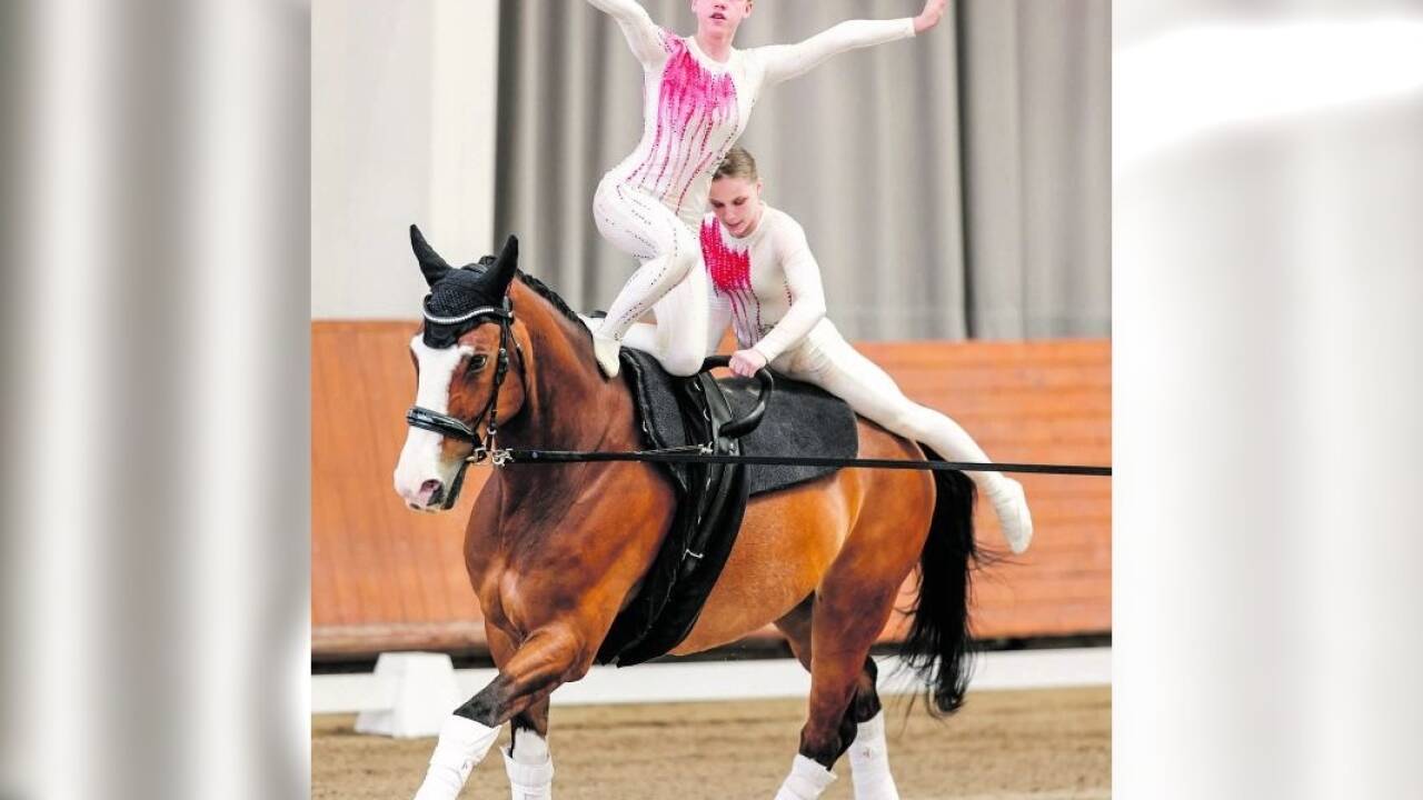 Fanny Seidl und Sophia Veichtlbauer brillierten. 