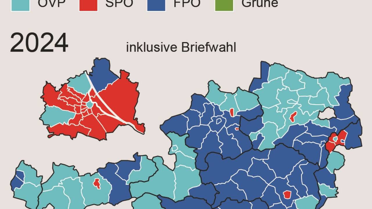 Nationalratswahl 2024 – Stadt-Land-Unterschied. 