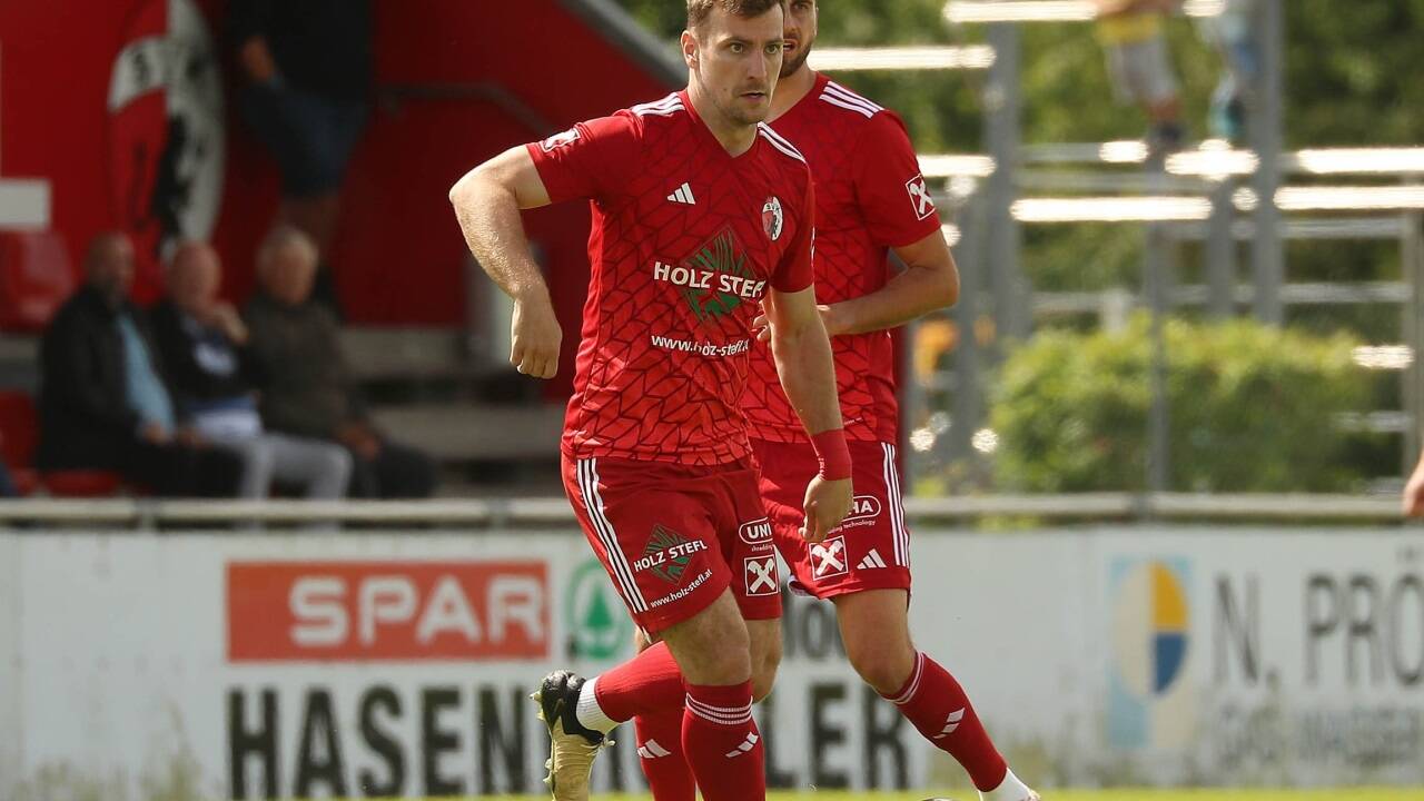 Kuchl-Torjäger Marco Hödl rettete seinem Team gegen Bischofshofen einen Punkt.  