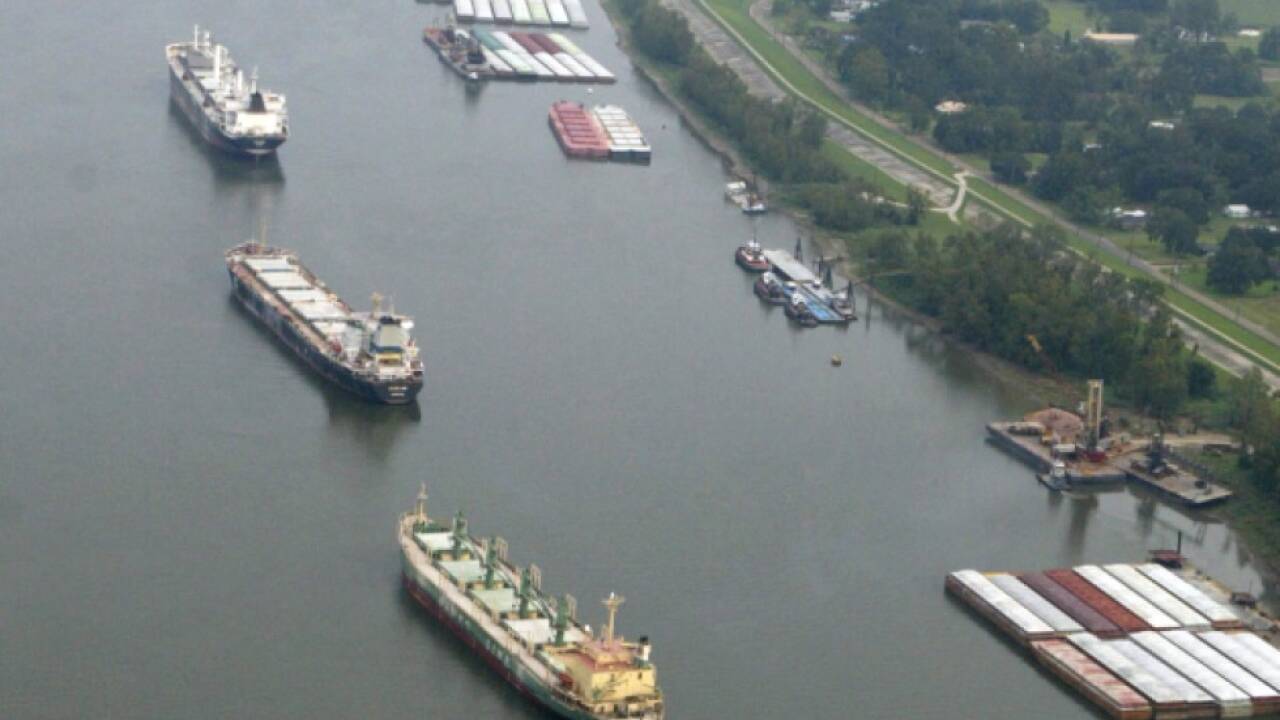 Im Mississippi gab es weniger Wasser als im langfristigen Mittel  Im Mississippi gab es weniger Wasser als im langfristigen Mittel