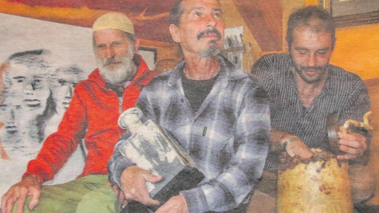 Von links die Gründungsmitglieder Bernhard Fritzl, Robert Bernhofer und Hannes Bernhofer.   Von links die Gründungsmitglieder Bernhard Fritzl, Robert Bernhofer und Hannes Bernhofer.