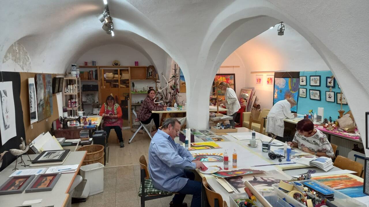 Willkommen in der offenen Werkstatt.  Willkommen in der offenen Werkstatt.