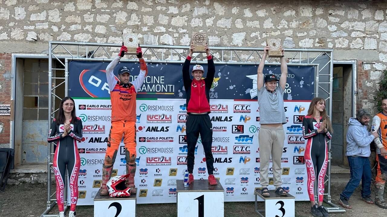 Im Bild v.l.n.r.: Michele Bosi (ITA), Michael Walkner (AUT), Matthew Green (RSA)   Im Bild v.l.n.r.: Michele Bosi (ITA), Michael Walkner (AUT), Matthew Green (RSA)