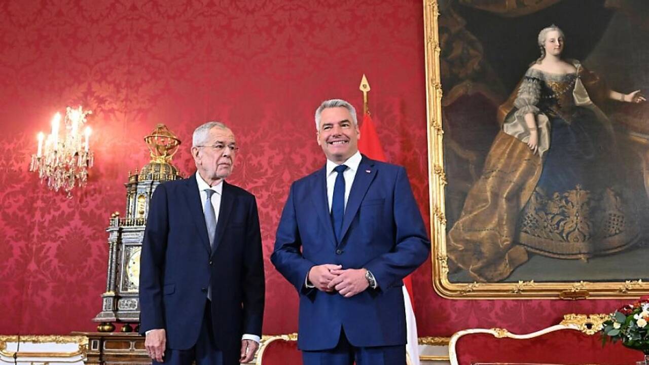 Der zweite Besucher in der Hofburg 
