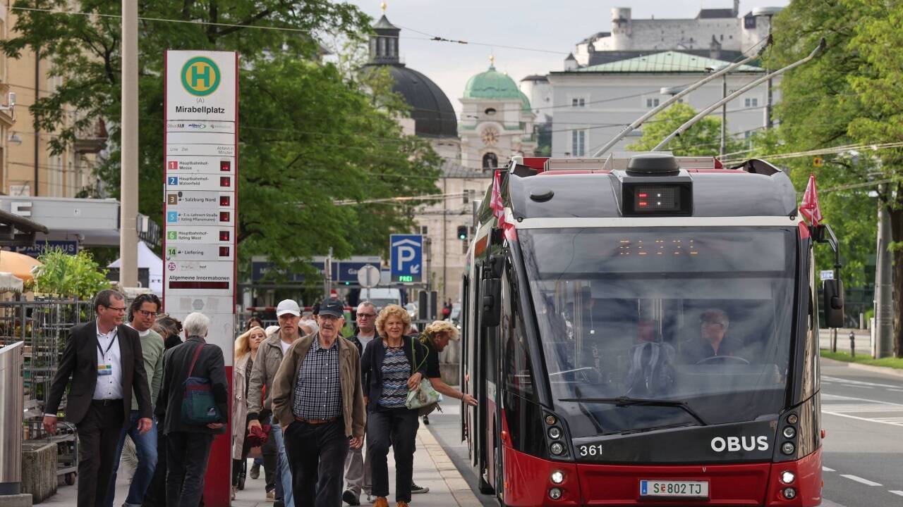 An acht Tagen waren die Öffis heuer in Salzburg gratis.  