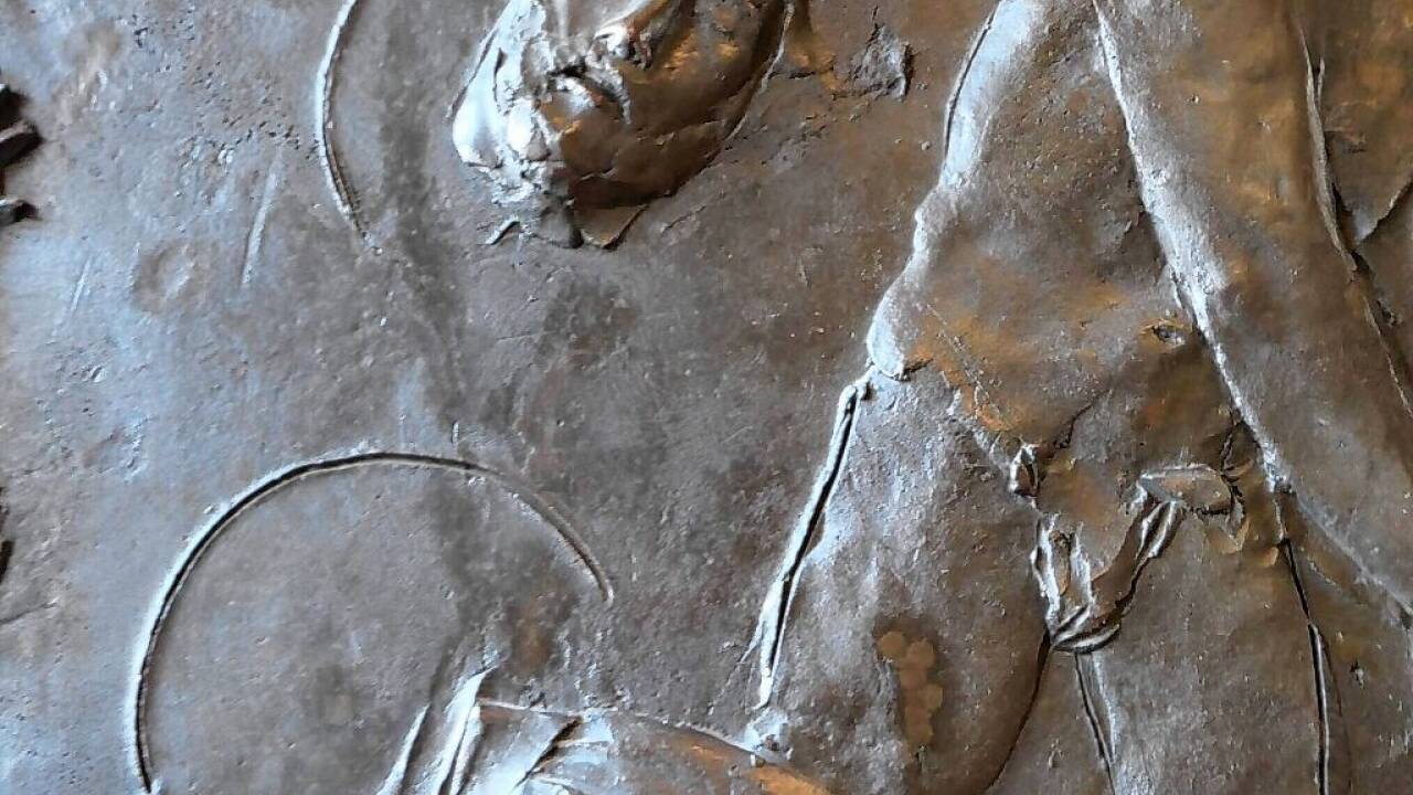 Detail aus der Enthauptungsszene.  