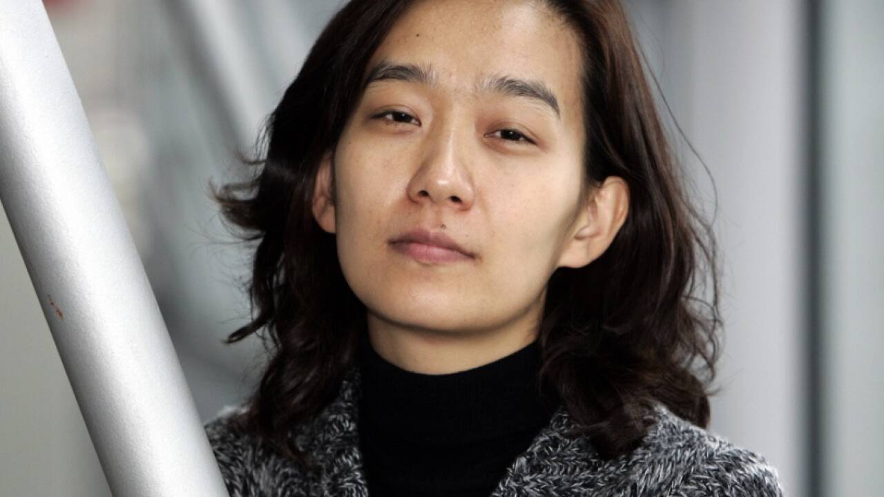 Nobelpreisgewinnerin Han Kang. 