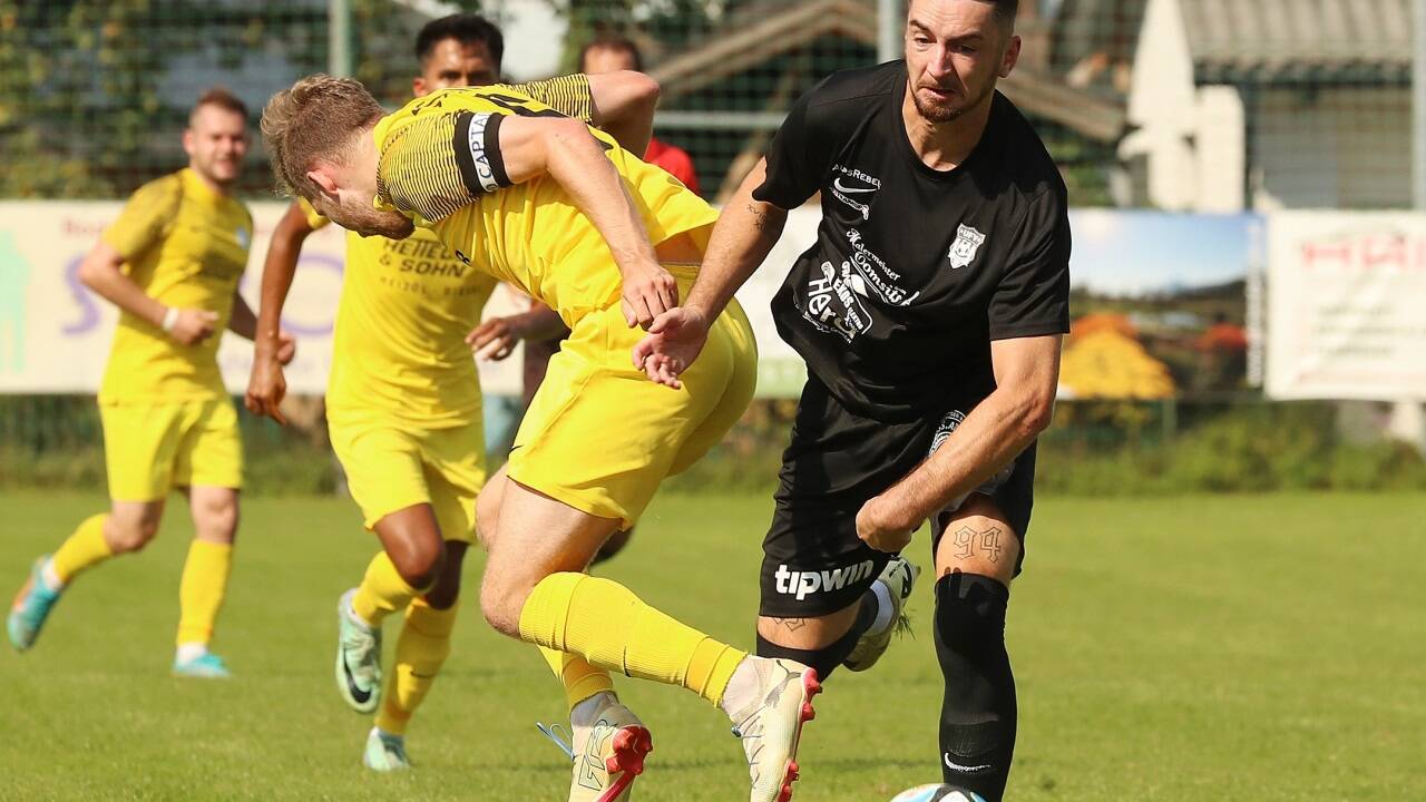 Mario Kreuzer traf gegen Straßwalchen. 