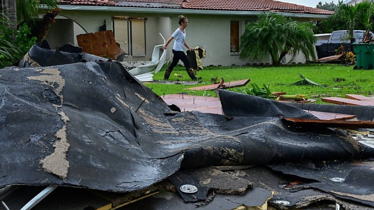 Schäden durch Hurrikan 'Milton' in Florida 
