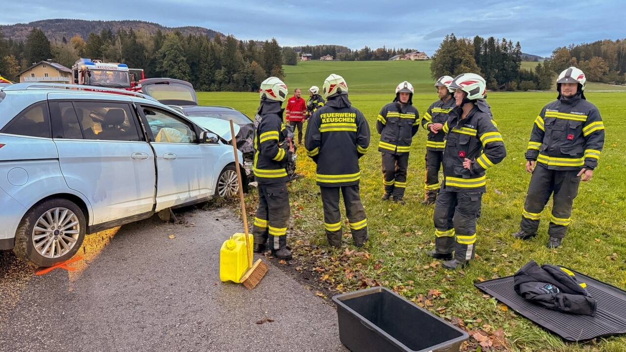 Rund 40 Einsatzkräfte waren vor Ort. 
