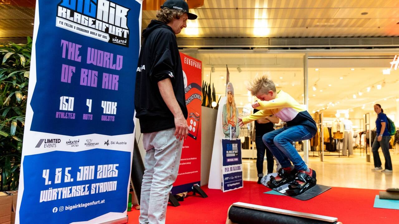 Vielleicht präsentieren sich schon die nächsten Talente für den Snowboard-Weltcup?  Vielleicht präsentieren sich schon die nächsten Talente für den Snowboard-Weltcup?