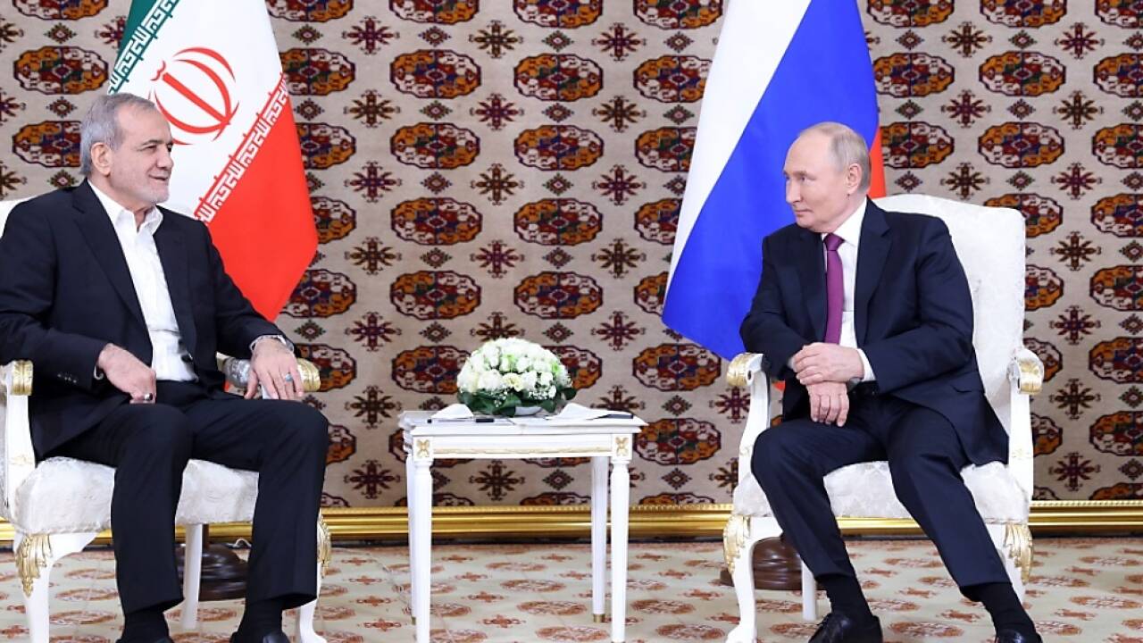 Putin pflegt mit dem Iran ein gutes Verhältnis 