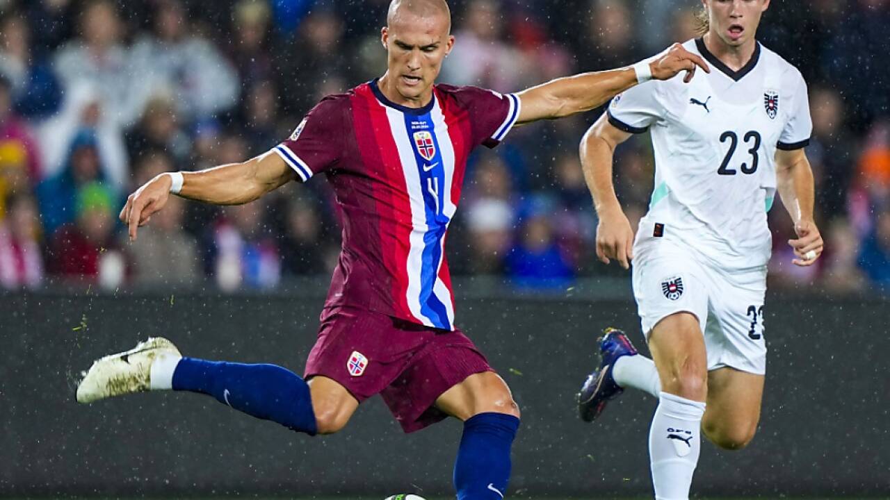 Norwegens Östigard im Hinspiel gegen das ÖFB-Team 