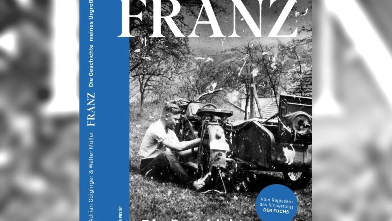Buch: Adrian Goiginger, Walter Müller, „Franz“, 144 Seiten, Anton Pustet Verlag, Salzburg 2024.  Buch: Adrian Goiginger, Walter Müller, „Franz“, 144 Seiten, Anton Pustet Verlag, Salzburg 2024.