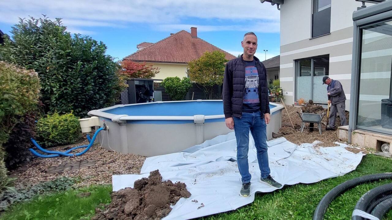 Der Garten von Familie Donabaum bleibt bis auf weiteres eine Baustelle.   Der Garten von Familie Donabaum bleibt bis auf weiteres eine Baustelle.