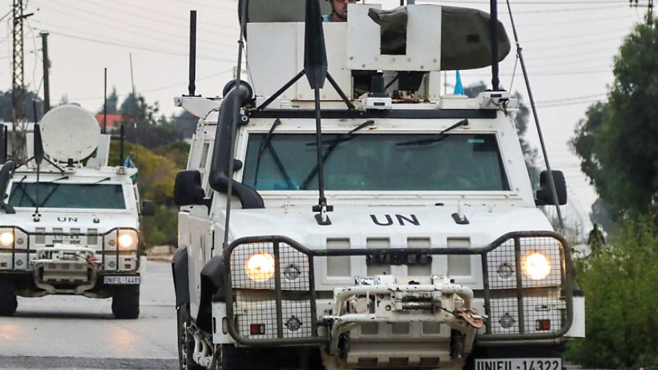 Blauhelmsoldaten im Libanon 