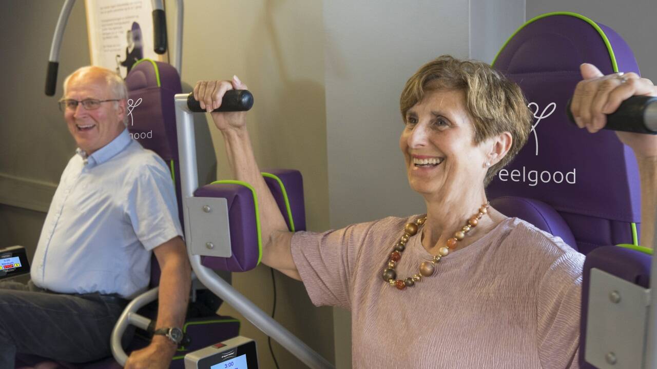 Hier ist Trainieren auch mit Straßenbekleidung möglich.  Hier ist Trainieren auch mit Straßenbekleidung möglich.