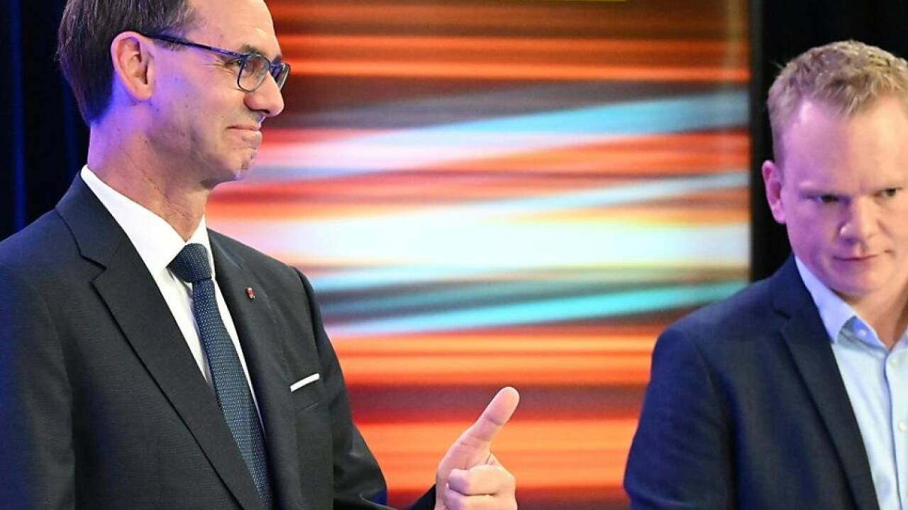 Schwarz-Blau dürfte es werden 