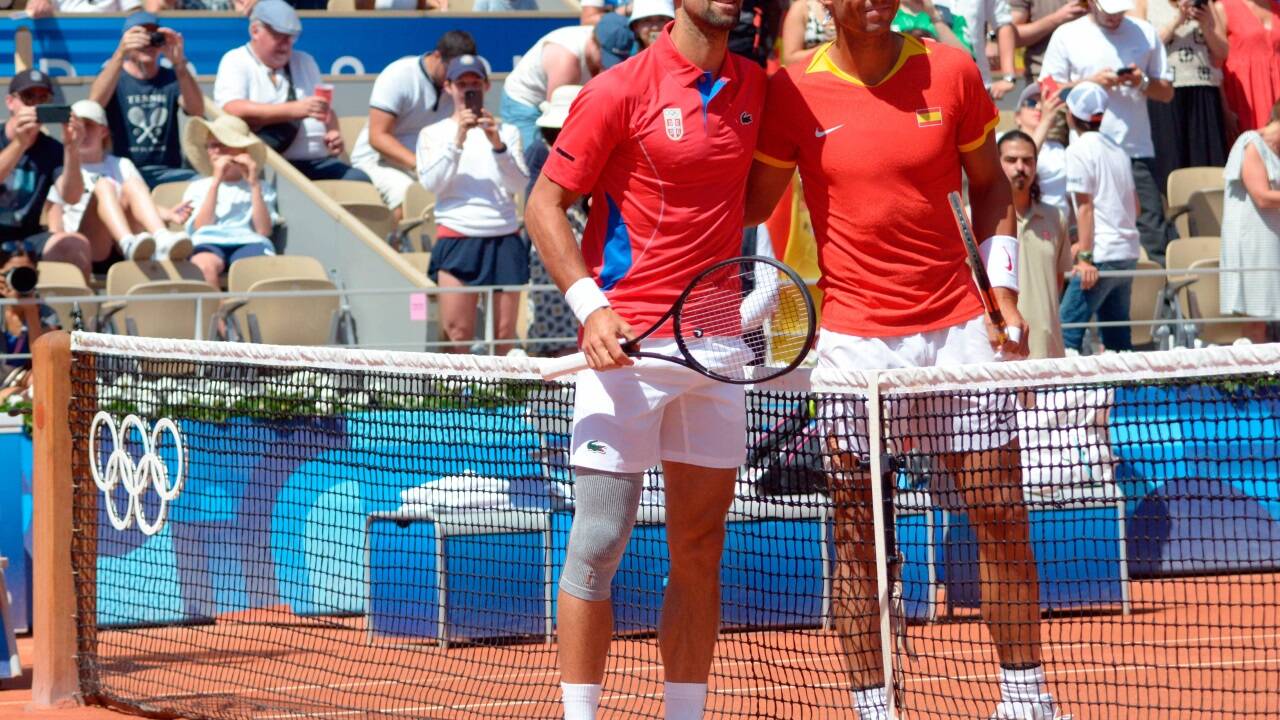 Die beiden Tennisaltmeister Novak Djokovic und Rafael Nadal steigen beim Einladungsturnier in Riad erst im Halbfinale ein. Dafür gibt es viele Millionen. Die beiden Tennisaltmeister Novak Djokovic und Rafael Nadal steigen beim Einladungsturnier in Riad erst im Halbfinale ein. Dafür gibt es viele Millionen.