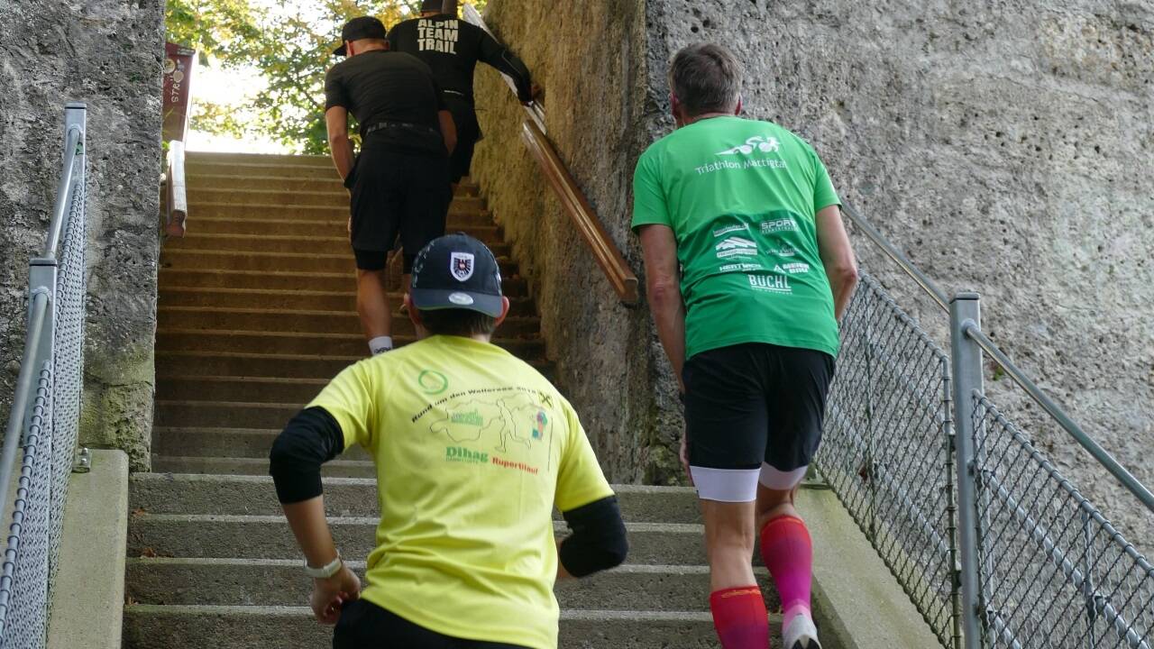 Herausfordernde Abschnitte gab es auf dem Festungstrail zu bezwingen.  