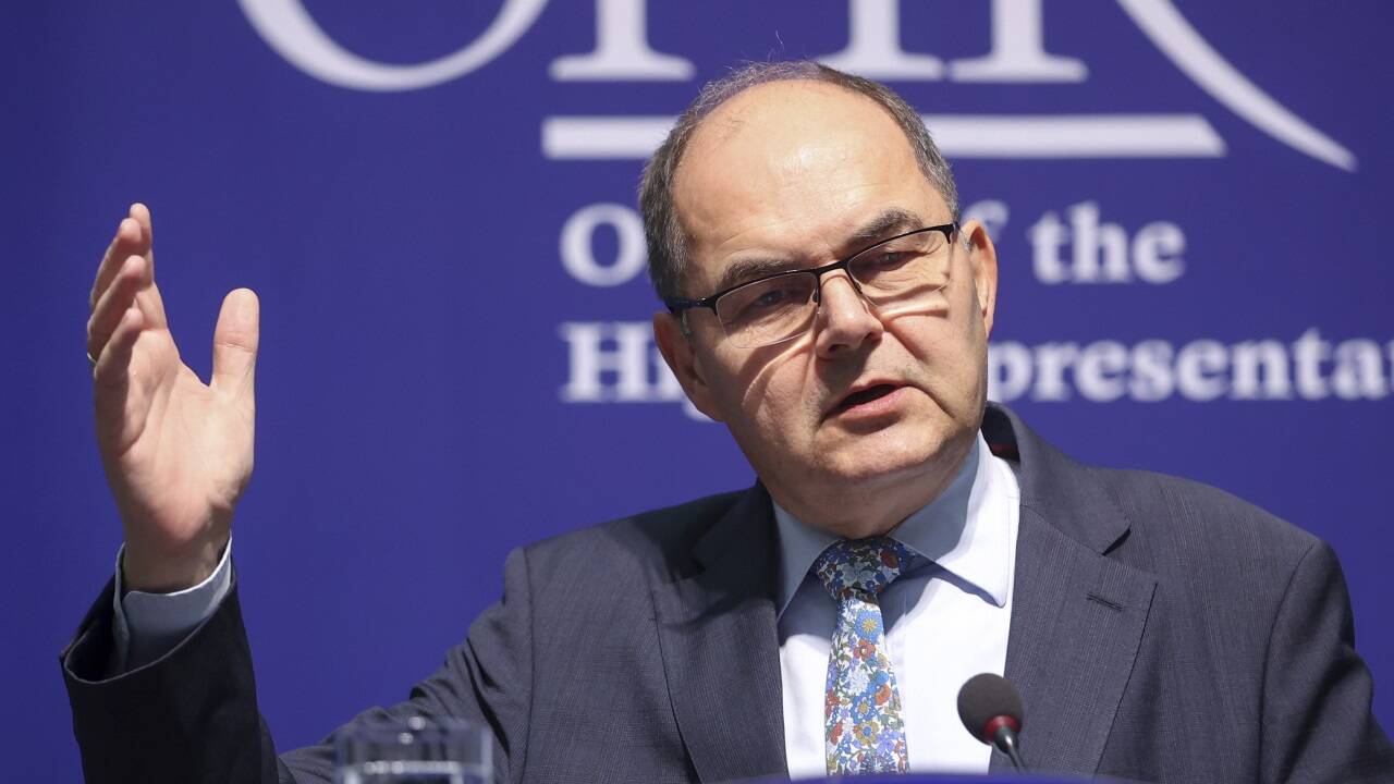 Christian Schmidt aus Deutschland ist derzeit der Hohe Repräsentant der UNO in Bosnien-Herzegowina. 
